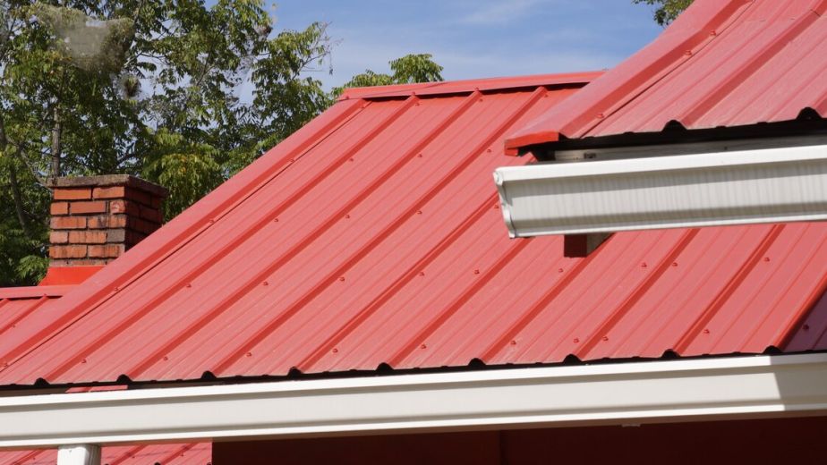 red metal roof