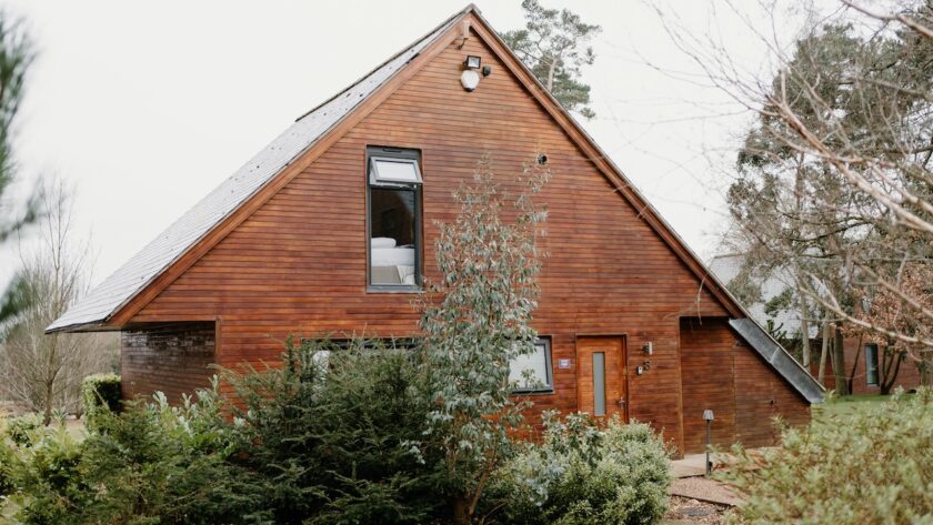wooden house