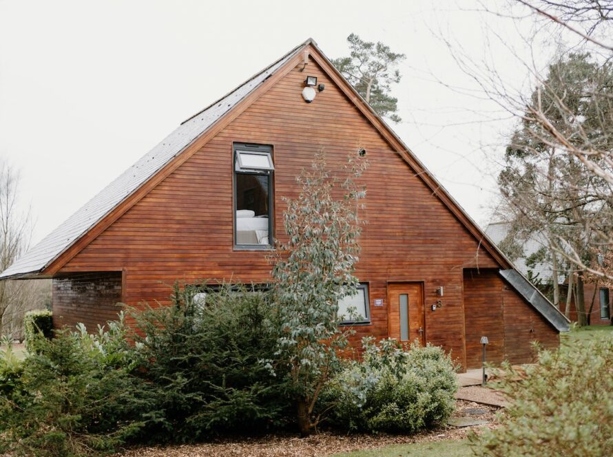 wooden house