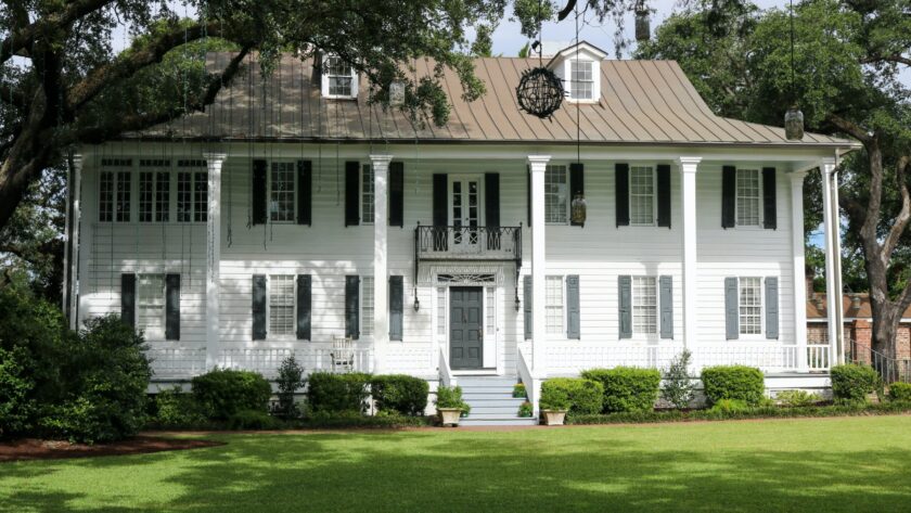 house with roof