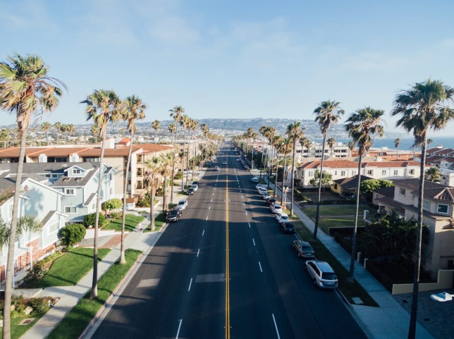Photo Southern California Neighborhood